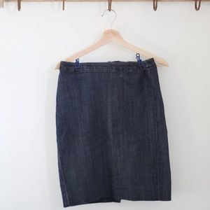 J. Crew Denim Pencil Skirt